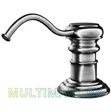 Дозатор для жидкого мыла Omoikiri OM-01-SI (античное серебро)